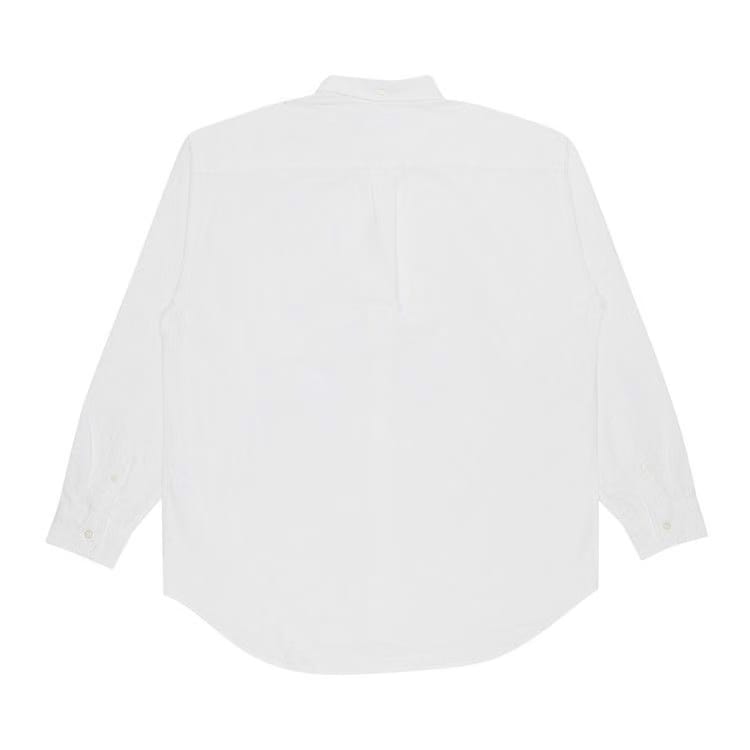 Supreme Loose Fit Flannel Oxford Shirt White