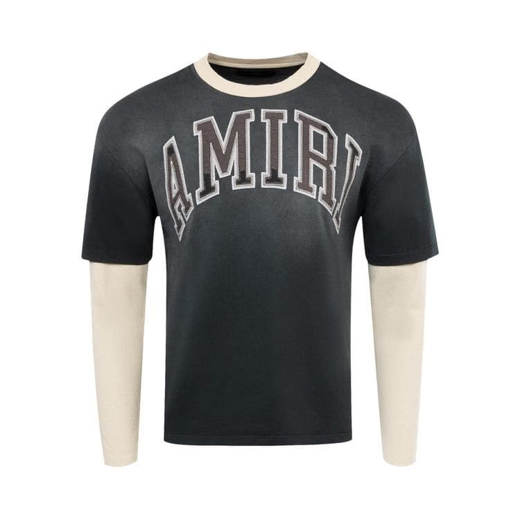 Amiri Vintage Long-Sleeve T-Shirt Black