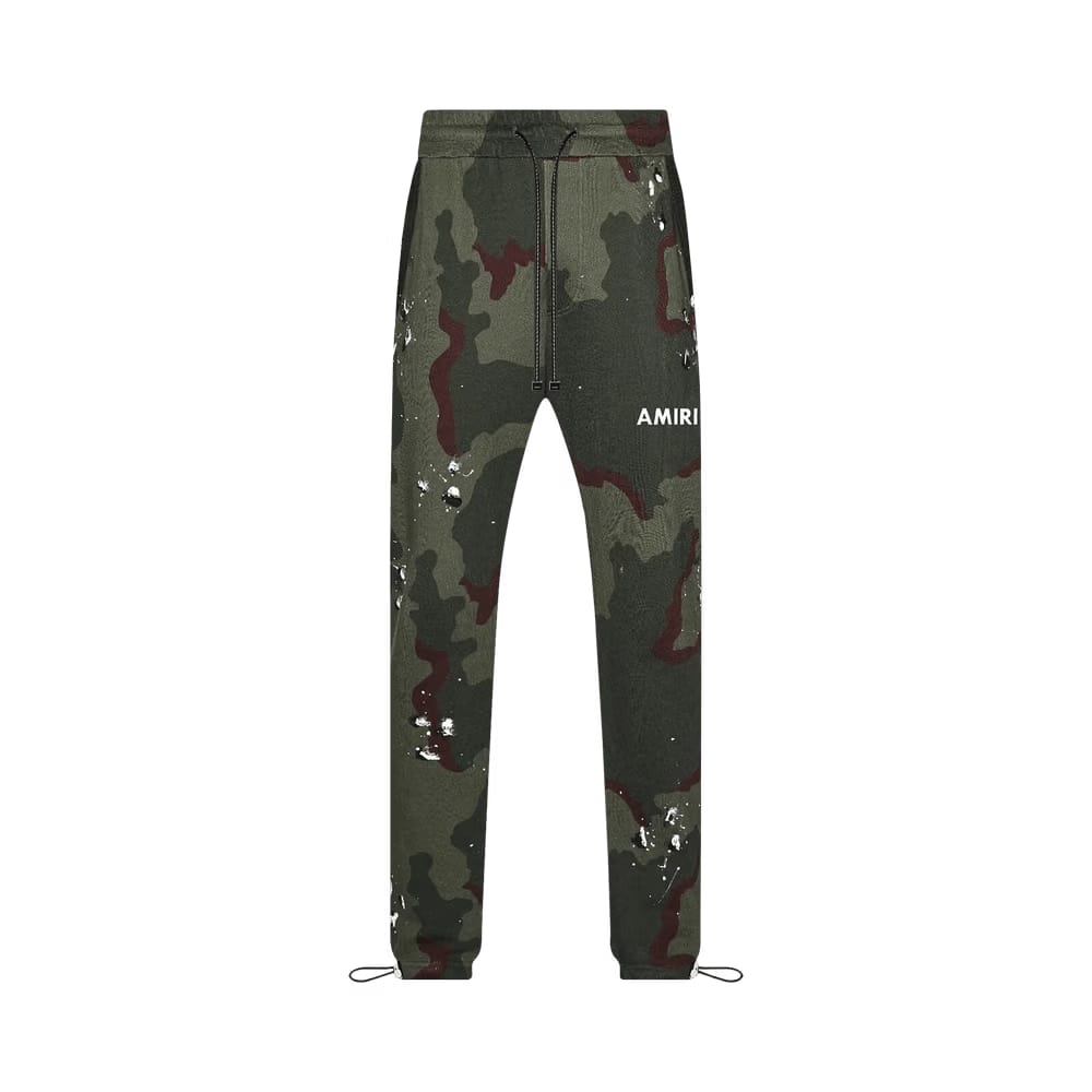 Amiri Army Logo Sweatpant Camo