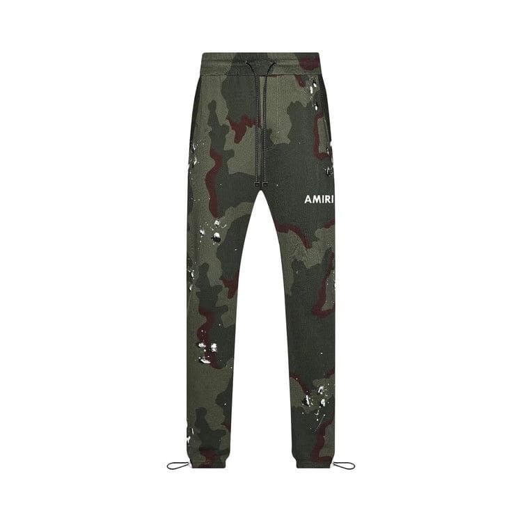 Amiri Army Logo Sweatpant Camo