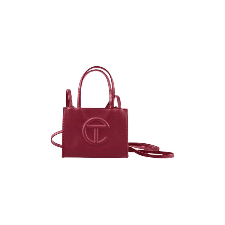 Telfar Small Shopping Bag Oxblood