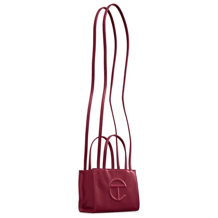 Telfar Small Shopping Bag Oxblood