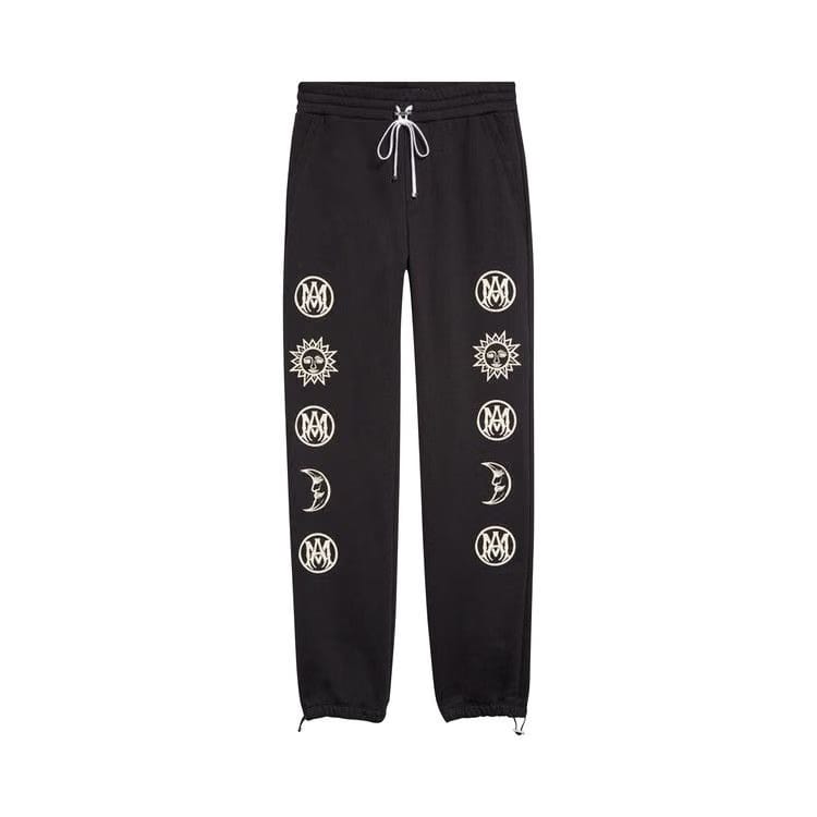 Amiri Ouija Board Sweatpants Black