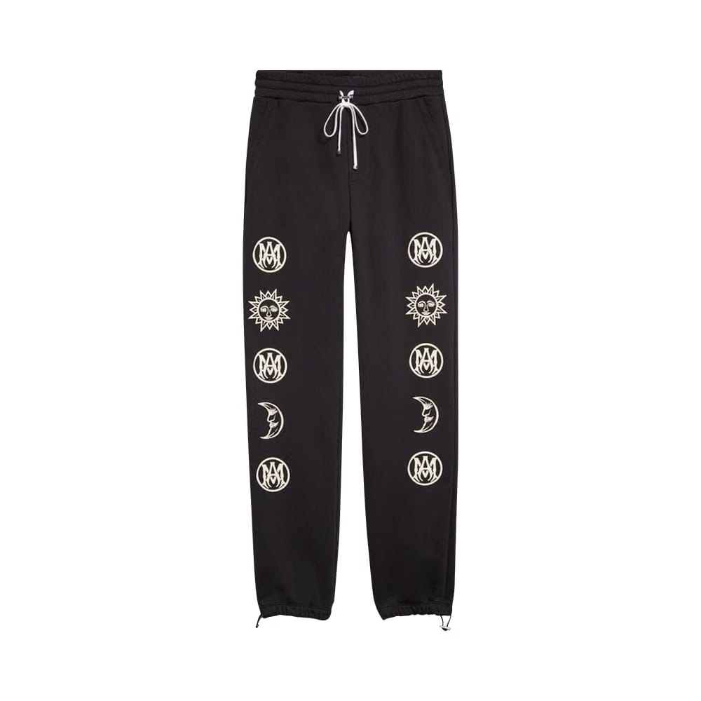 Amiri Ouija Board Sweatpants Black