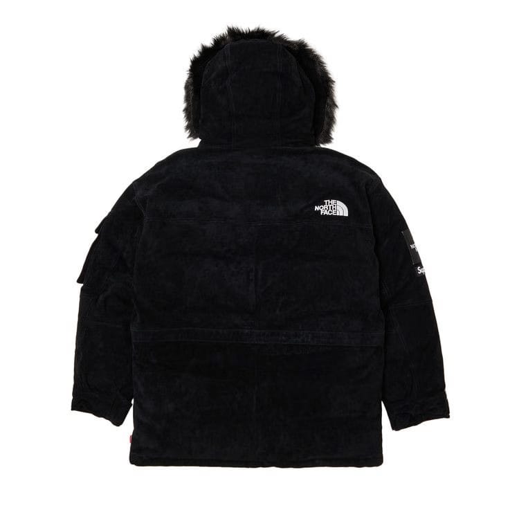 Supreme x The North Face Suede 600-Fill Down Parka Black
