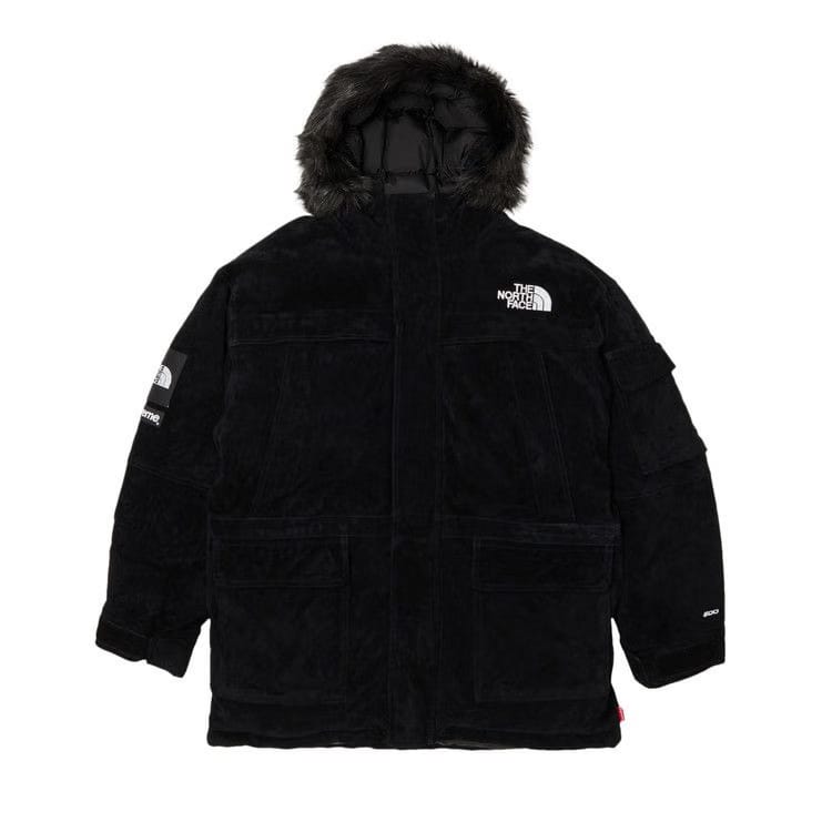 Supreme x The North Face Suede 600-Fill Down Parka Black