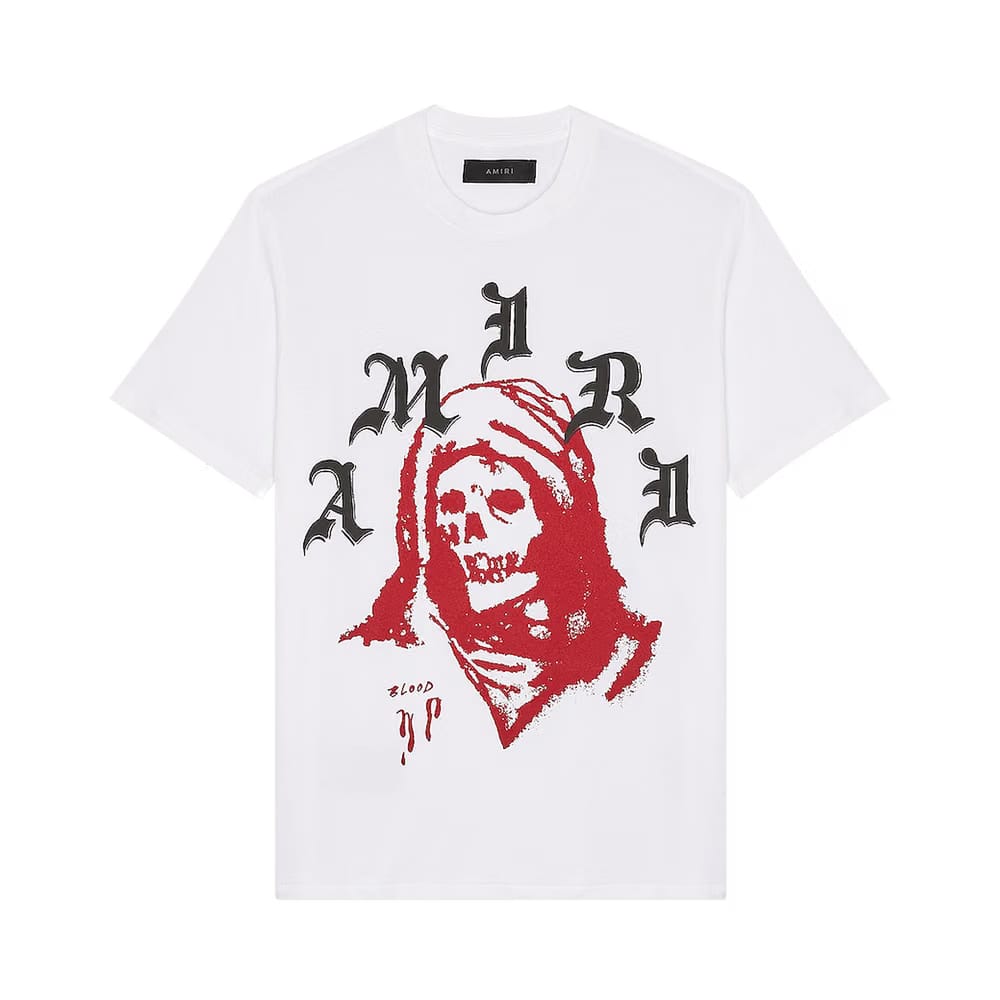 Amiri Wes Lang Solar Kings T-Shirt White