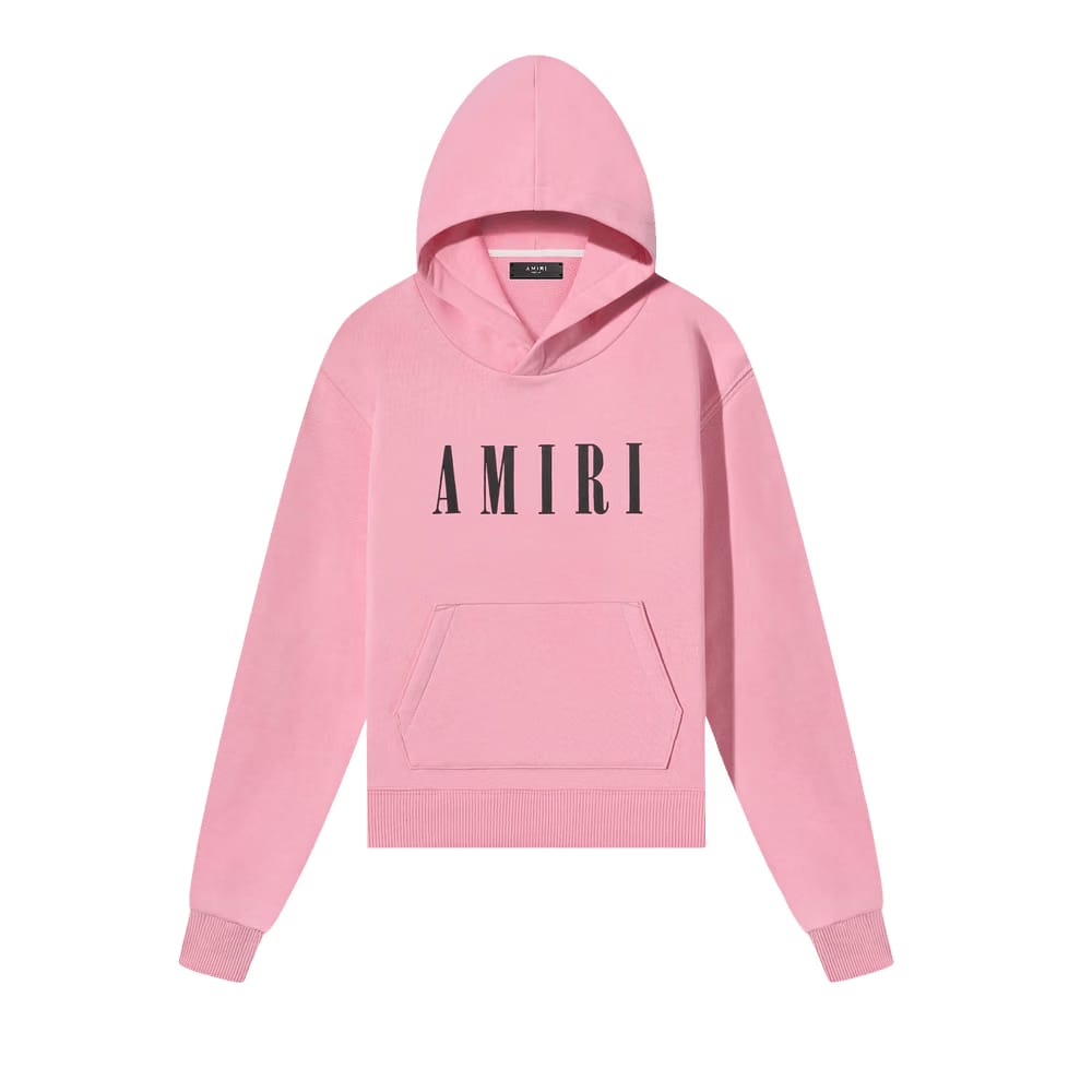 Amiri Kids Hoodie Baby Pink
