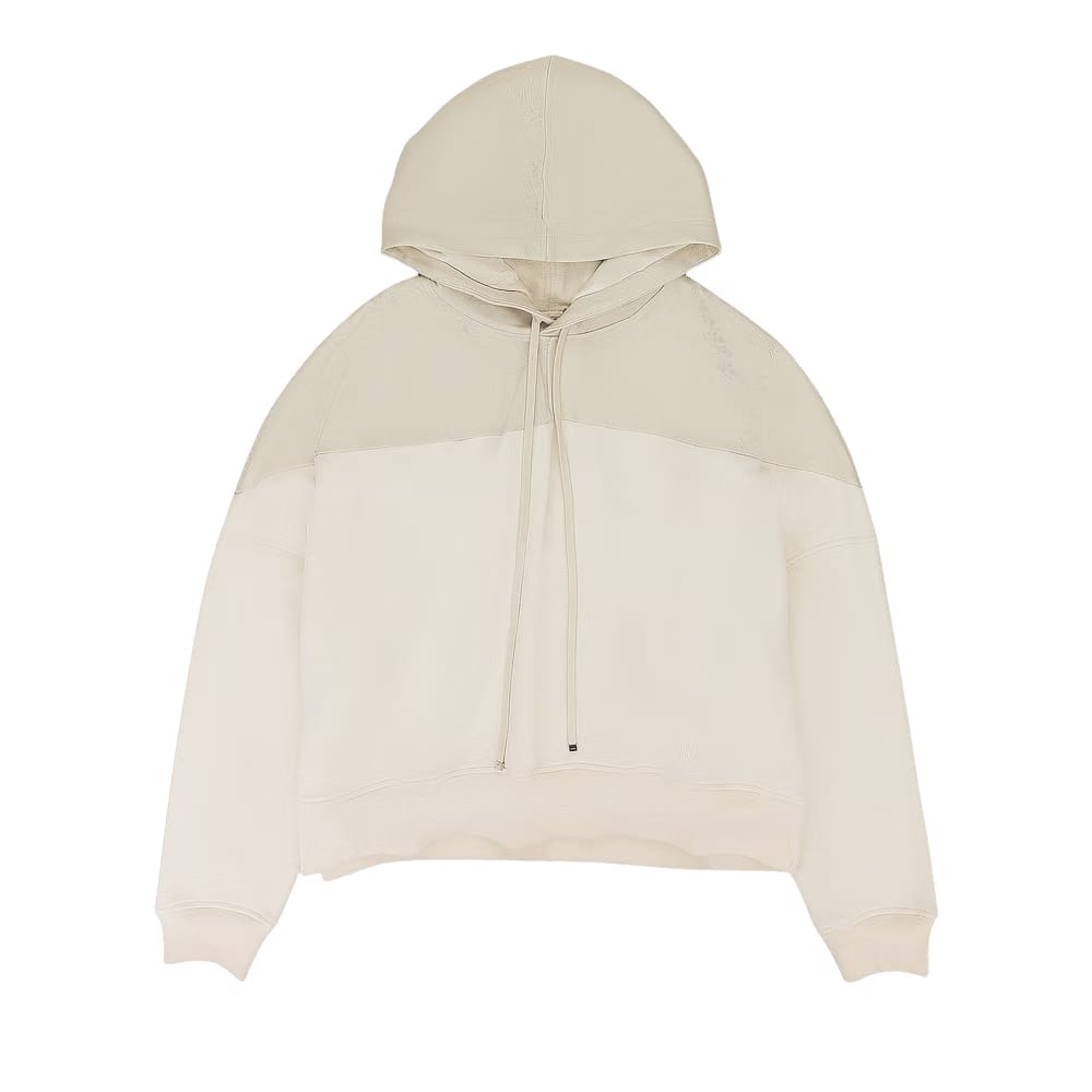 Amiri Hybrid Hoodie Alabaster