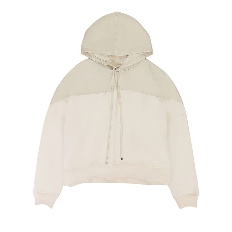 Amiri Hybrid Hoodie Alabaster