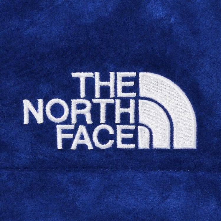 Supreme x The North Face Suede 600-Fill Down Parka Blue