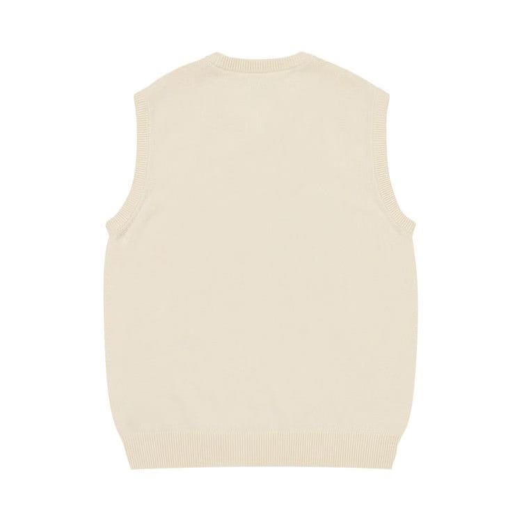 Palace Kawaii Vest Knit Soft White