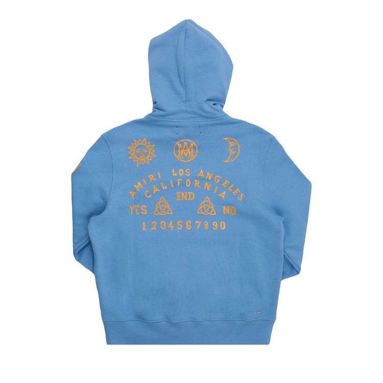 Amiri Ouija Board Hoodie Carolina Blue