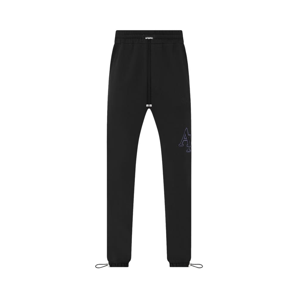 Amiri Staggered Sweatpant Black