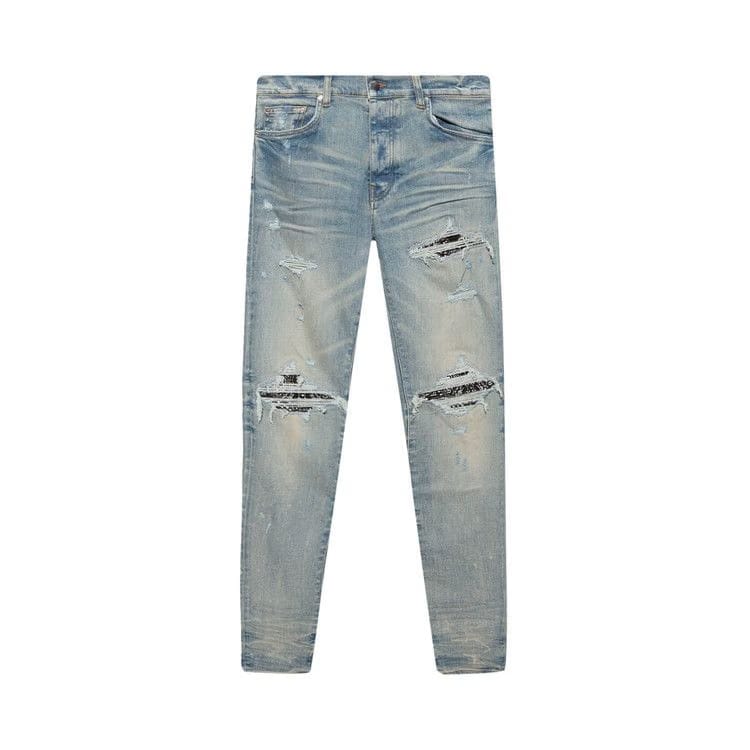 Amiri MX1 Bandana Jean Clay Indigo