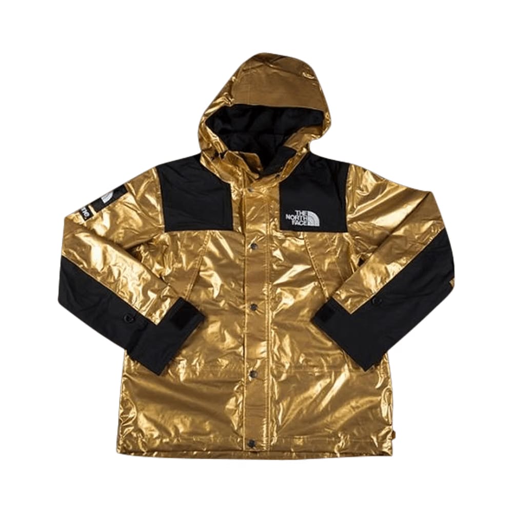 Supreme x The North Face Metallic Mountain Parka Gold