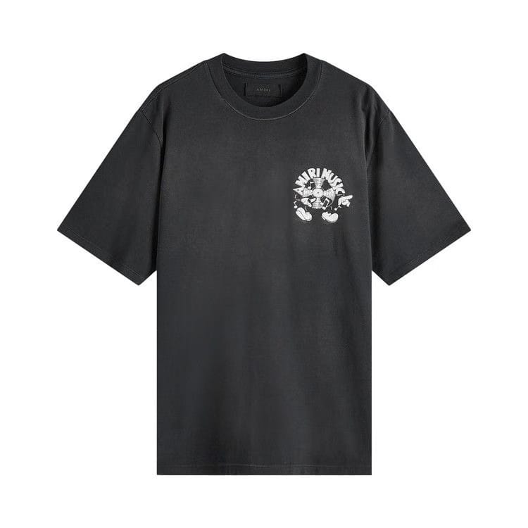 Amiri Music Record T-Shirt Black