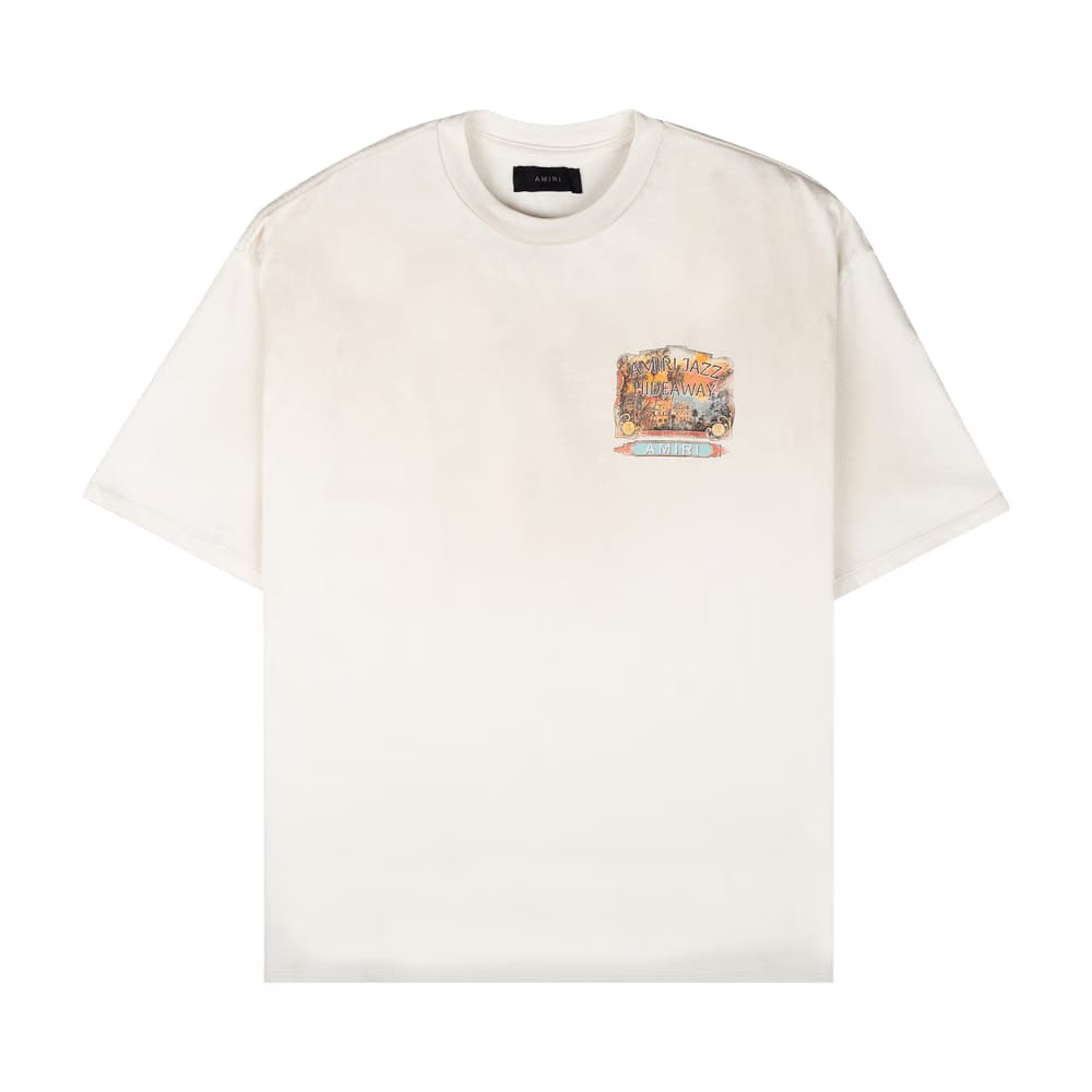 Amiri Jazz Hideaway T-Shirt Ivory