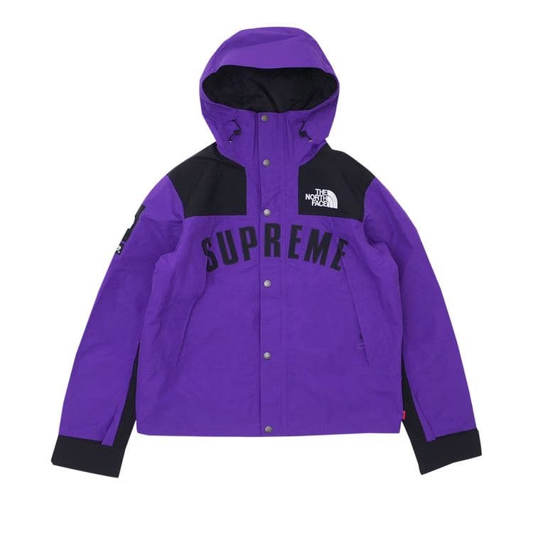 Supreme x The North Face Arc Logo Mountain Parka Purple
