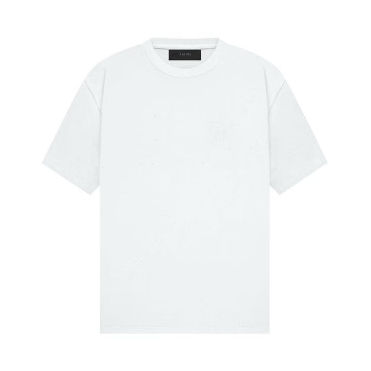 Amiri Logo Shotgun T-Shirt White