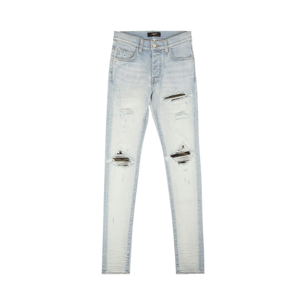 Amiri MX1 Camo Jean Blue Wash