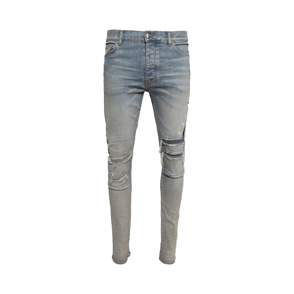 Amiri MA Music Note Skinny Jean Antique Indigo