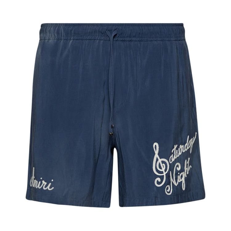 Amiri Saturday Night Shorts Navy