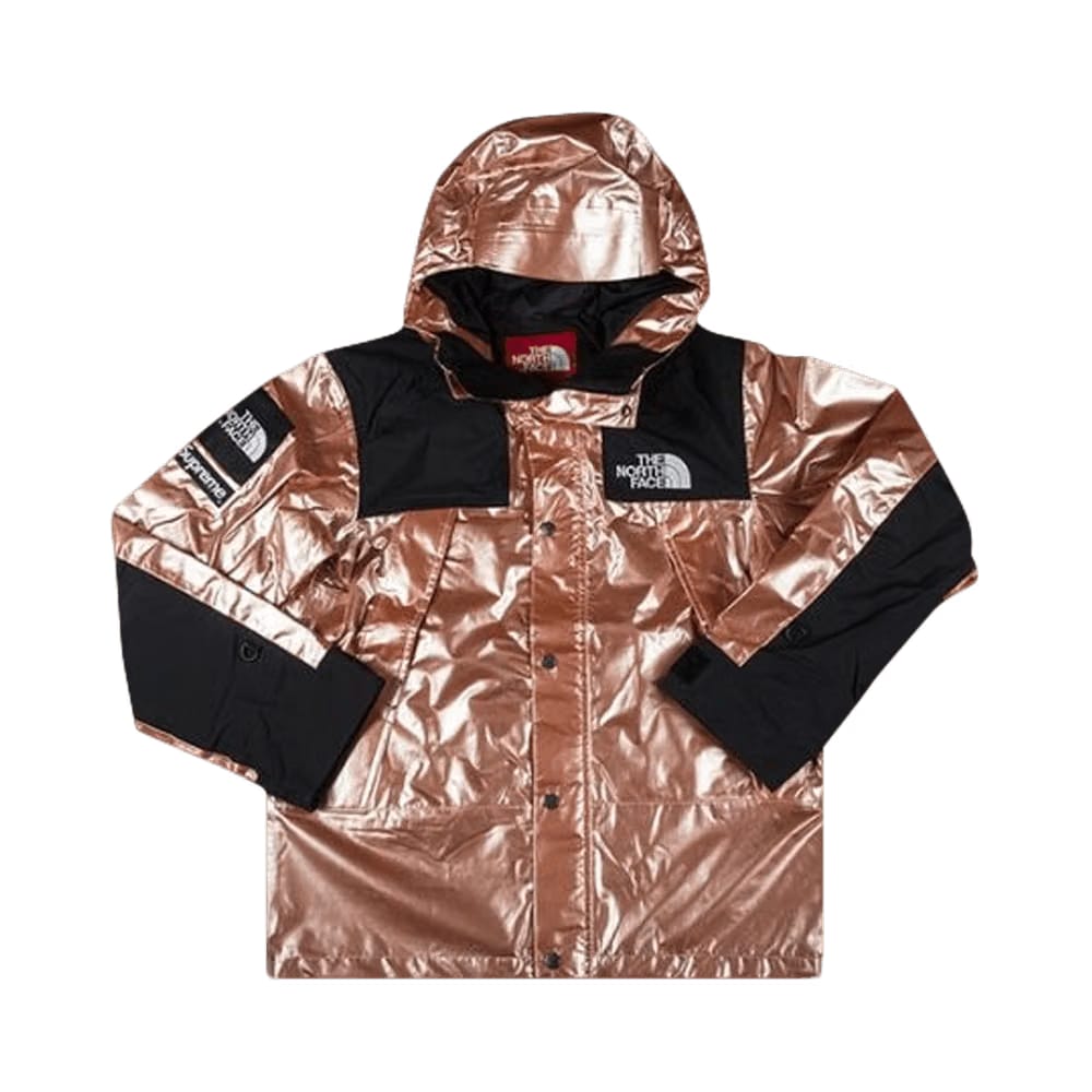 Supreme x The North Face Metallic Mountain Parka Rose