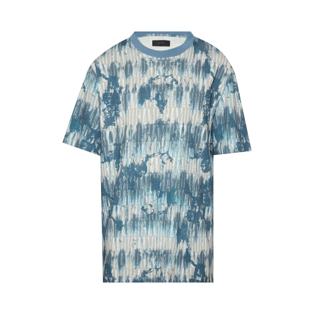 Amiri Tie Dye T-Shirt Blue