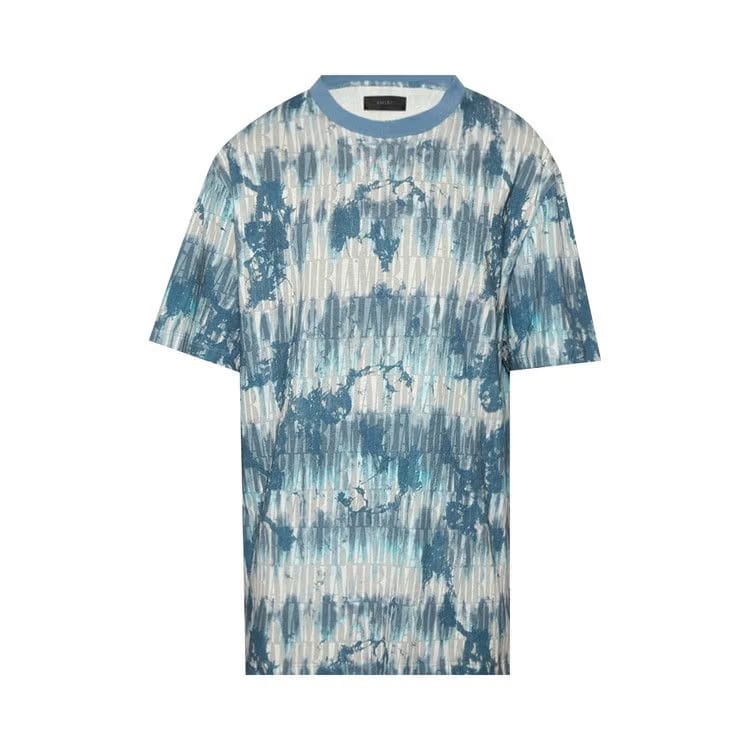 Amiri Tie Dye T-Shirt Blue