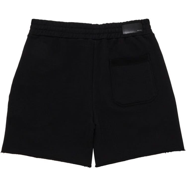 Amiri Cherub Text Sweatshort Black