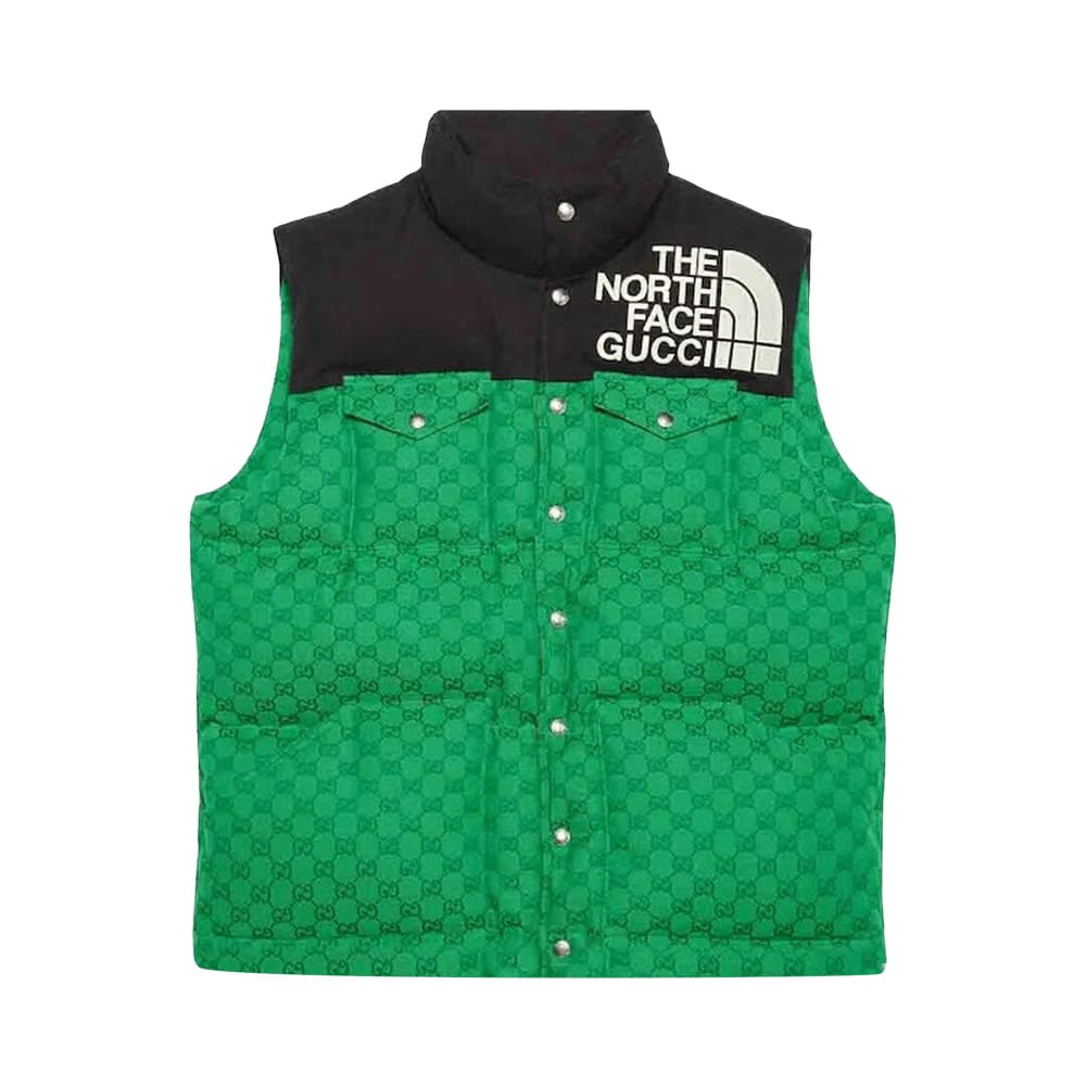 Gucci x The North Face Padded Vest Green/Black