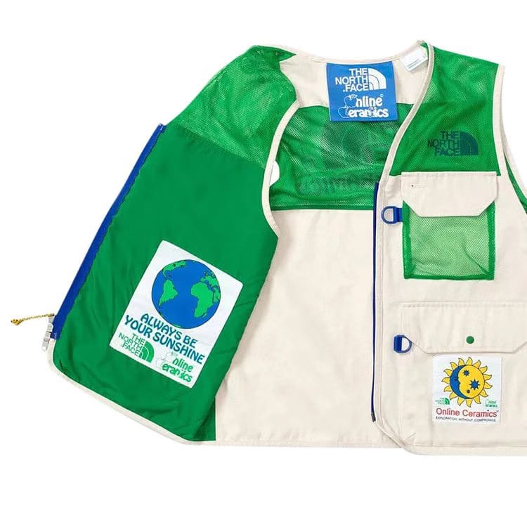 The North Face x Online Ceramics M66 Utility Field Vest Raw Undyed