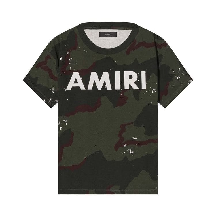Amiri Army Logo T-Shirt Camo