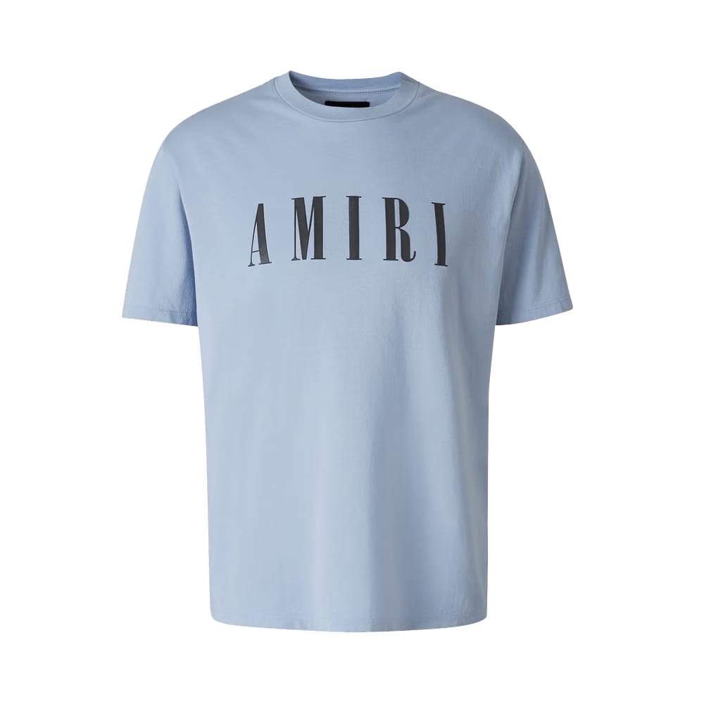 Amiri Core Logo T-Shirt Dusty Blue