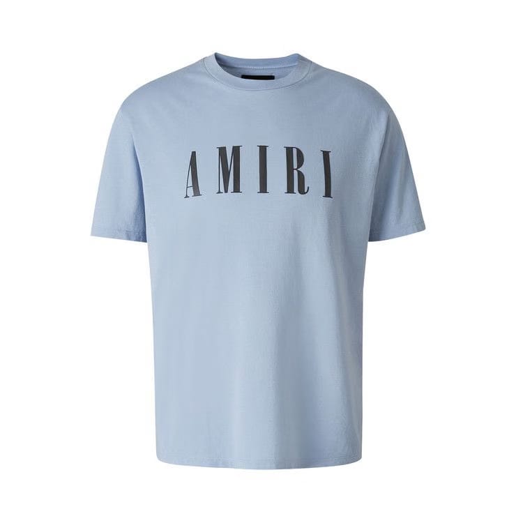 Amiri Core Logo T-Shirt Dusty Blue