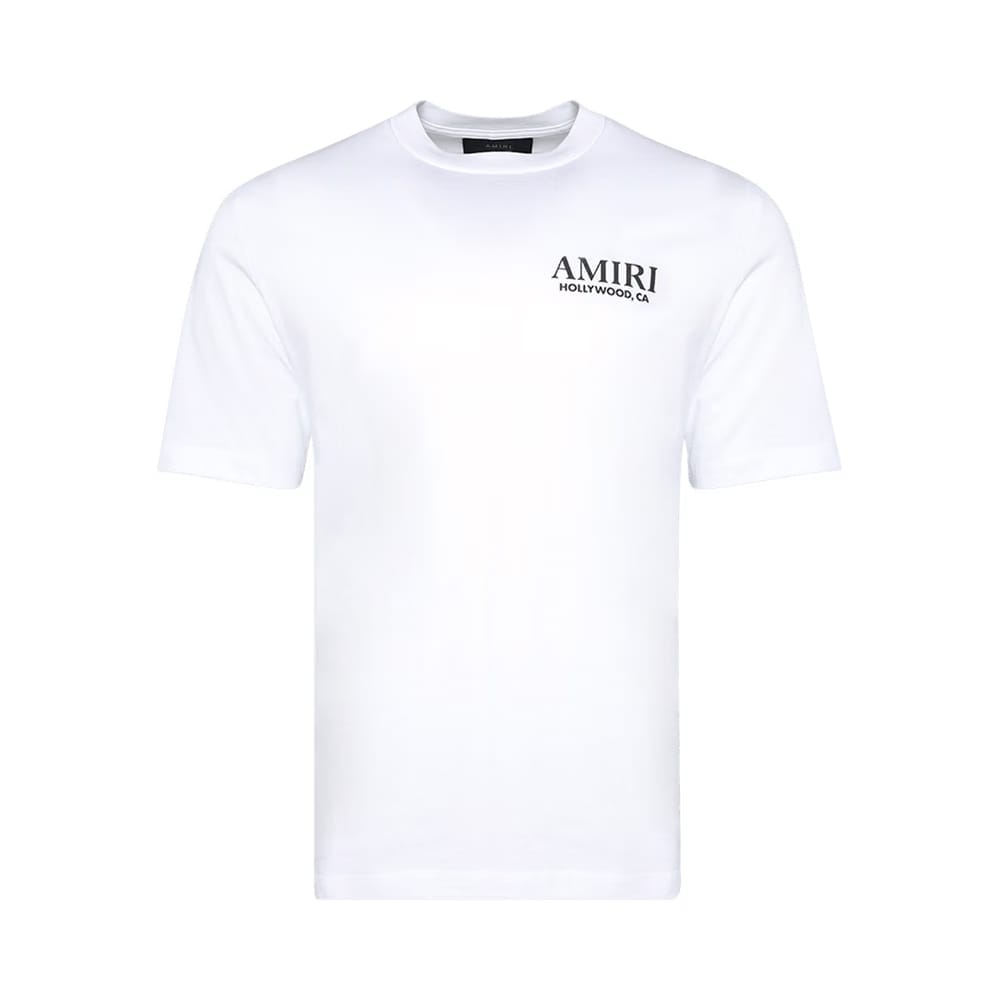 Amiri Bones Stacked T-Shirt White