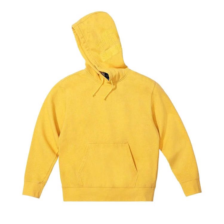 Supreme x The North Face Pigment Printed Hoodie Yellow