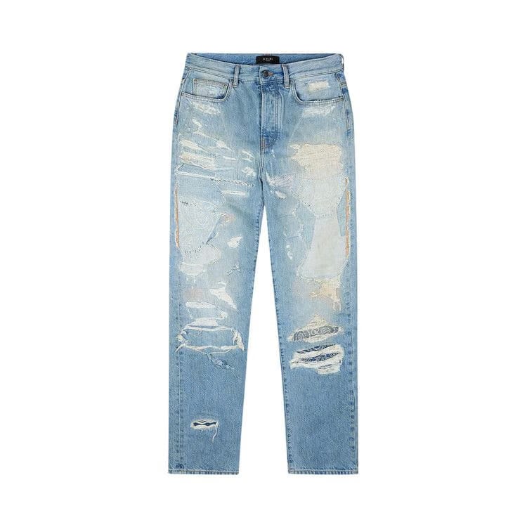 Amiri Repaired Straight Jean Antique Indigo