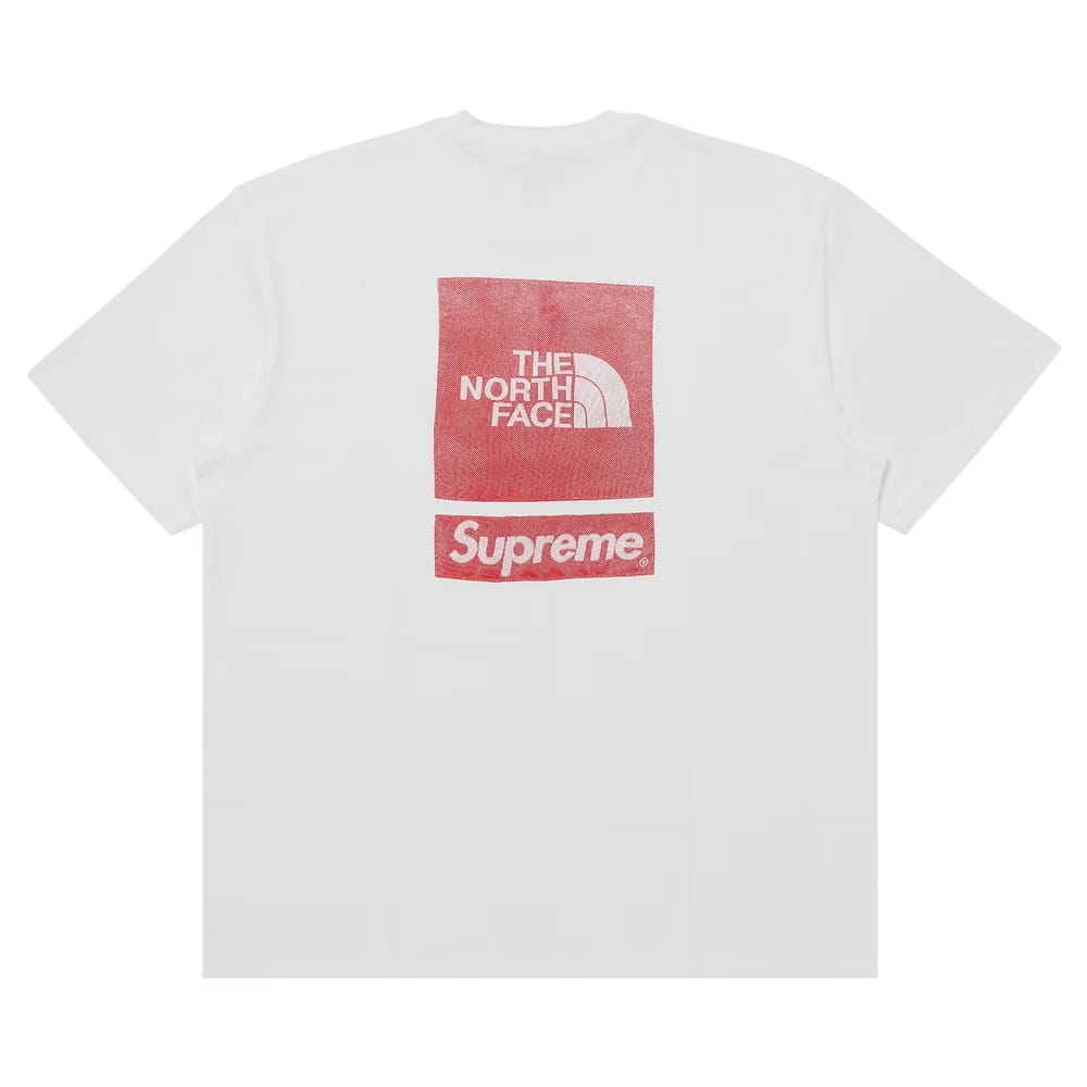 Supreme x The North Face Shorts-Sleeve Top White