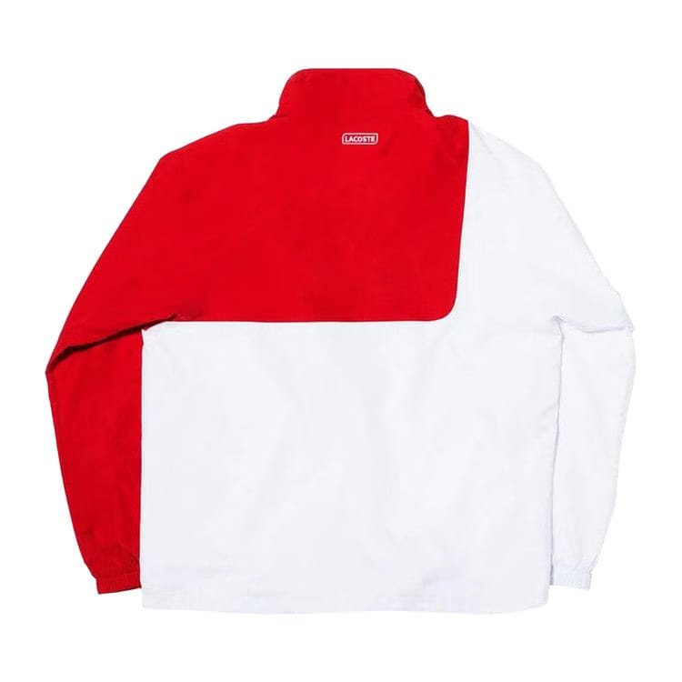 Supreme x Lacoste Track Jacket Red