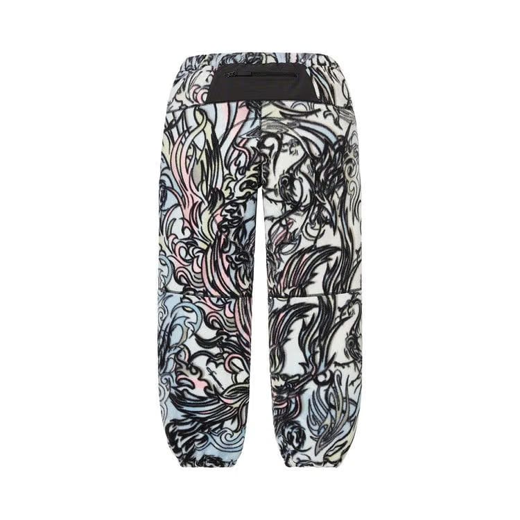 Supreme x The North Face Steep Tech Fleece Pant Multicolor Dragon