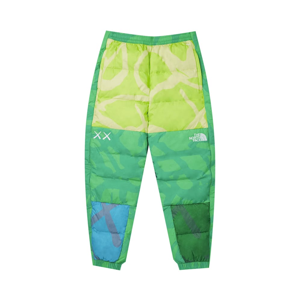 The North Face x KAWS Retro 1996 Nuptse Pant Safety Green