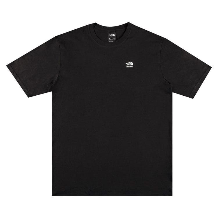 Supreme x The North Face Mountains T-Shirt Black