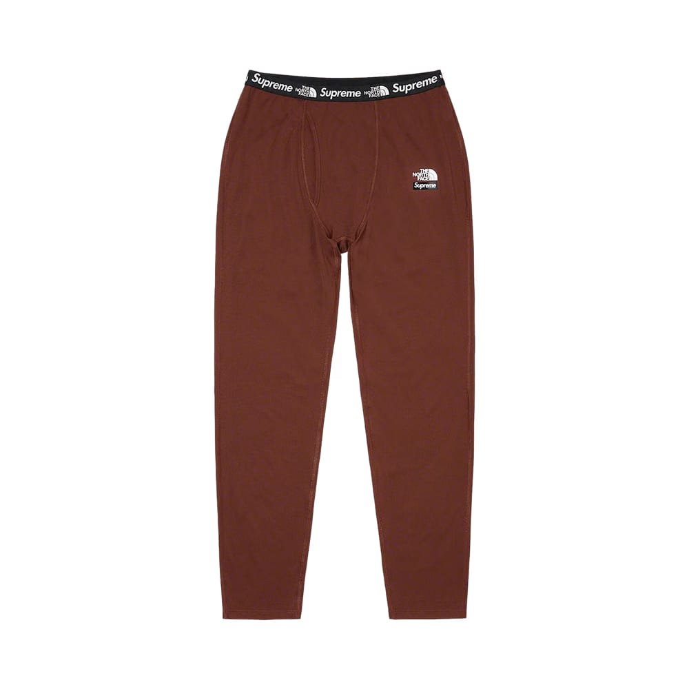 Supreme x The North Face Base Layer Pant Brown