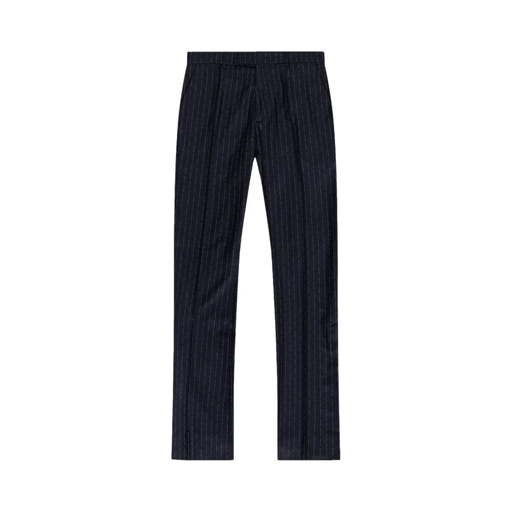 Amiri Repeating Tailored Flare Jean Navy