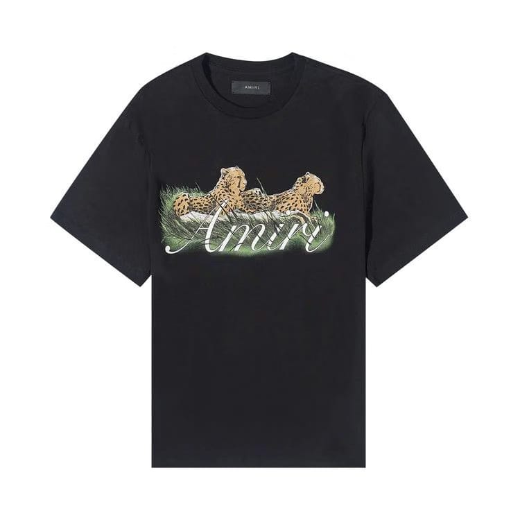 Amiri Cheetah Logo T-Shirt Black