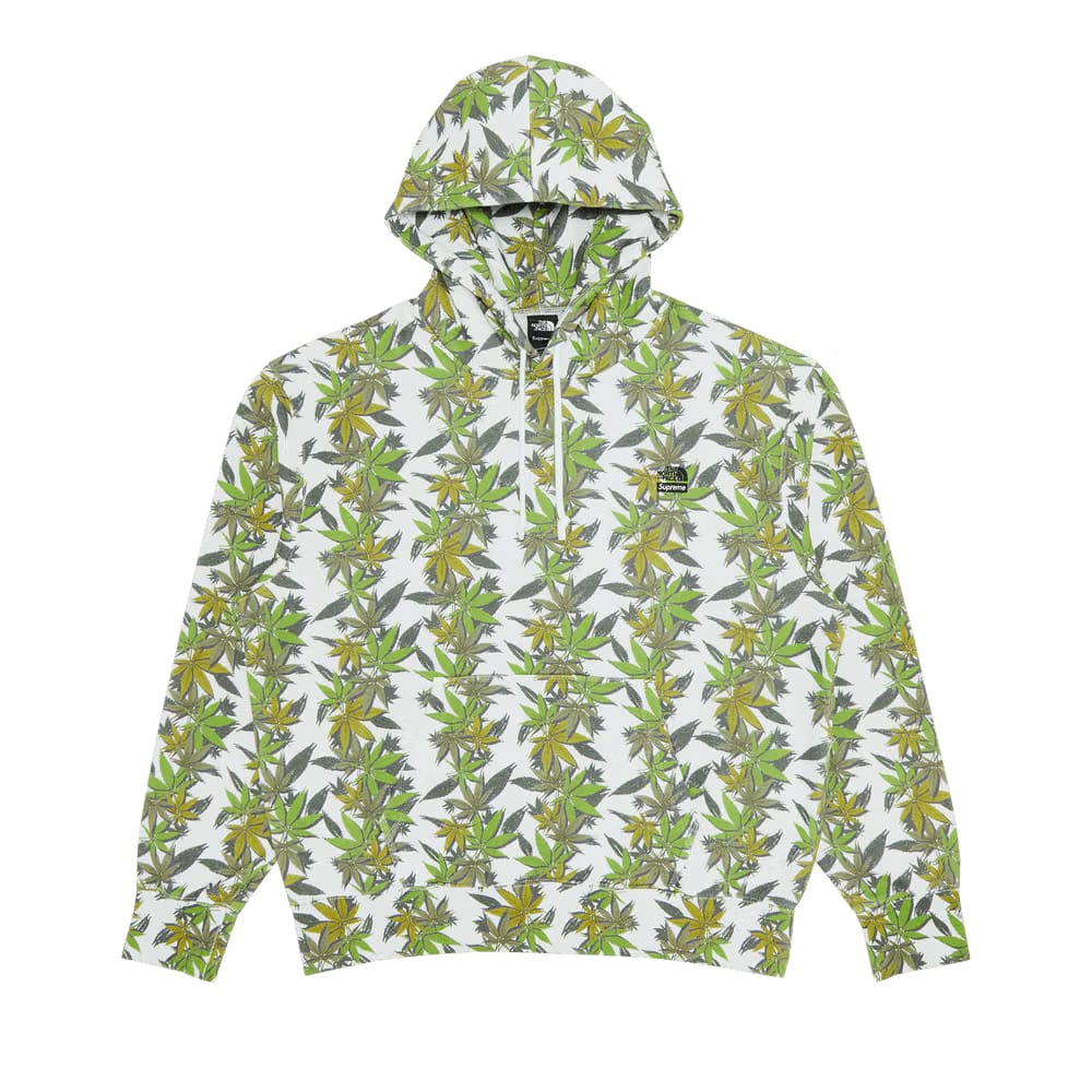 Supreme x The North Face Leaf Hoodie White