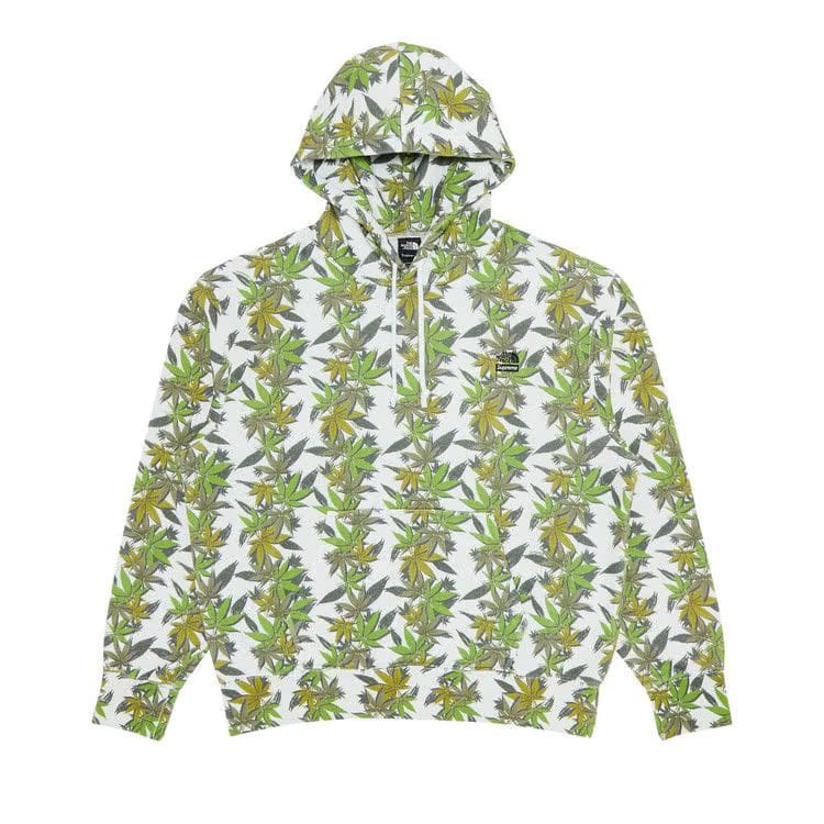Supreme x The North Face Leaf Hoodie White
