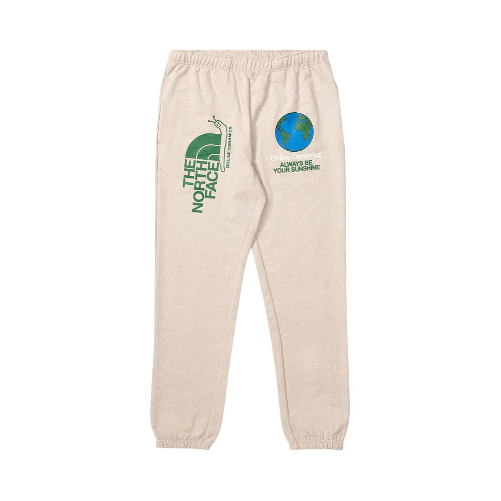 The North Face x Online Ceramics Graphic Sweatpants White Regrind